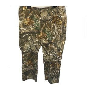 RealTree Brown Cameo/Hunting/Cargo Non-Insulated Pants w/Pockets 44/46 Men’s XXL